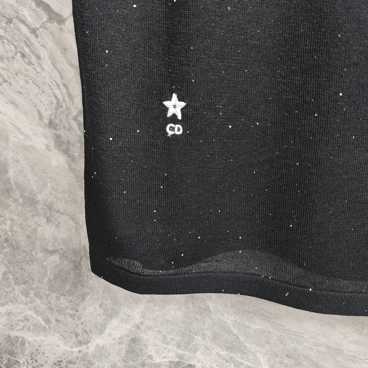 Short - sleeved  T - shirt  Hooded Knit Top with Lace Trim & Embellishments