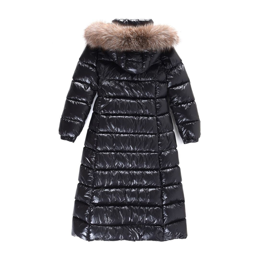 Extended and Thick  styled Women's Waist  cinching Down Jacket