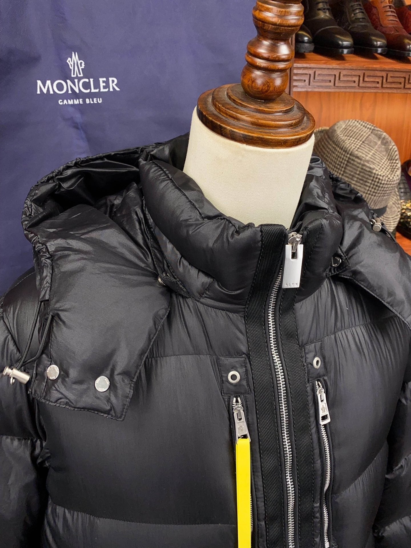 Black Women's Short  length Down Jacket