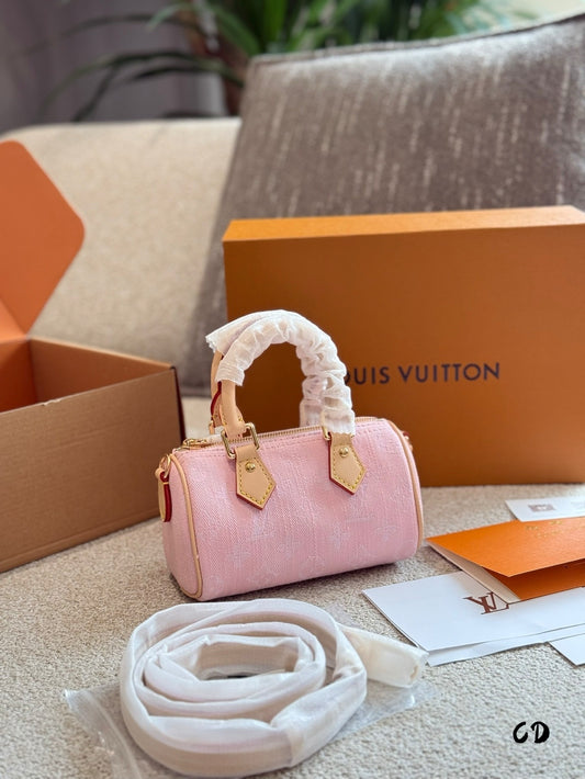 Pink 16cm Pillow Bag