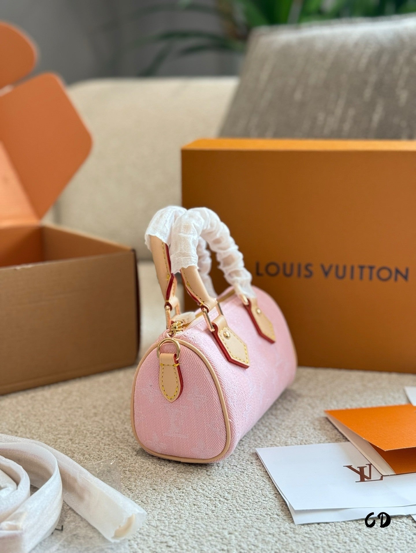 Pink 16cm Pillow Bag