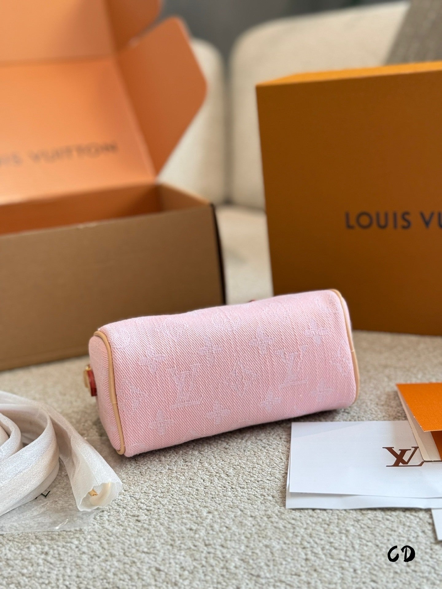 Pink 16cm Pillow Bag