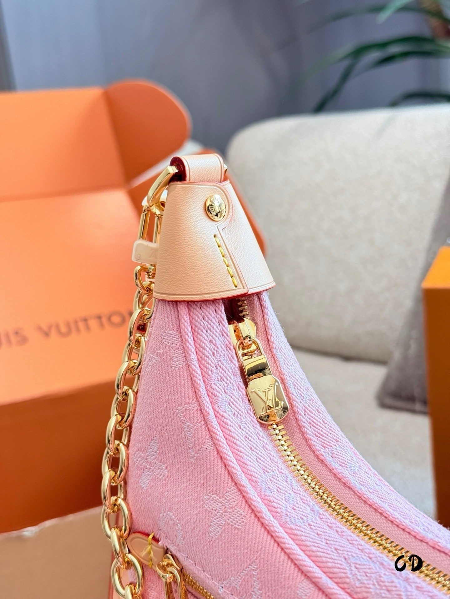 Pink Hand  carry and Armpit Bag