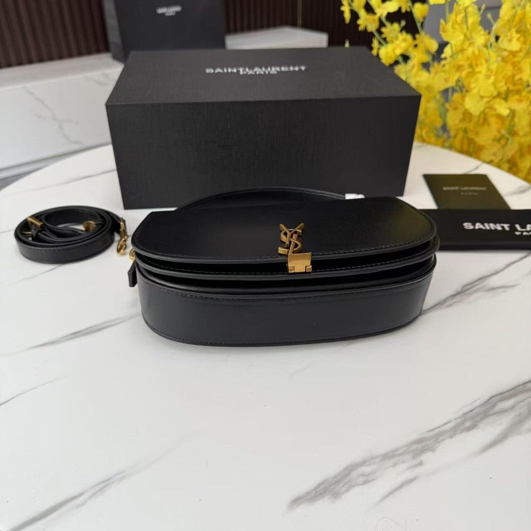 Black Leather Handbag