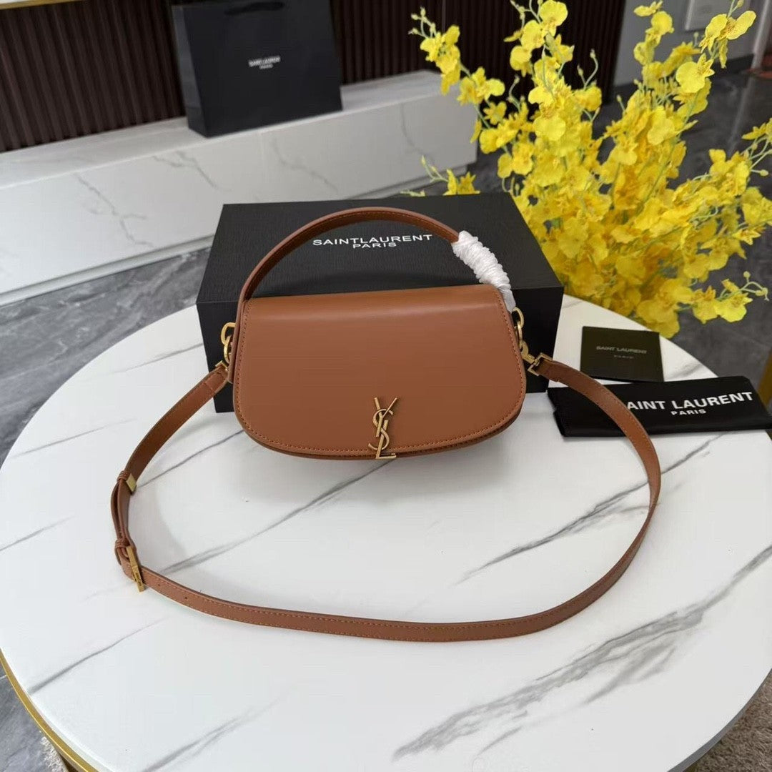 Brown Leather Handbag