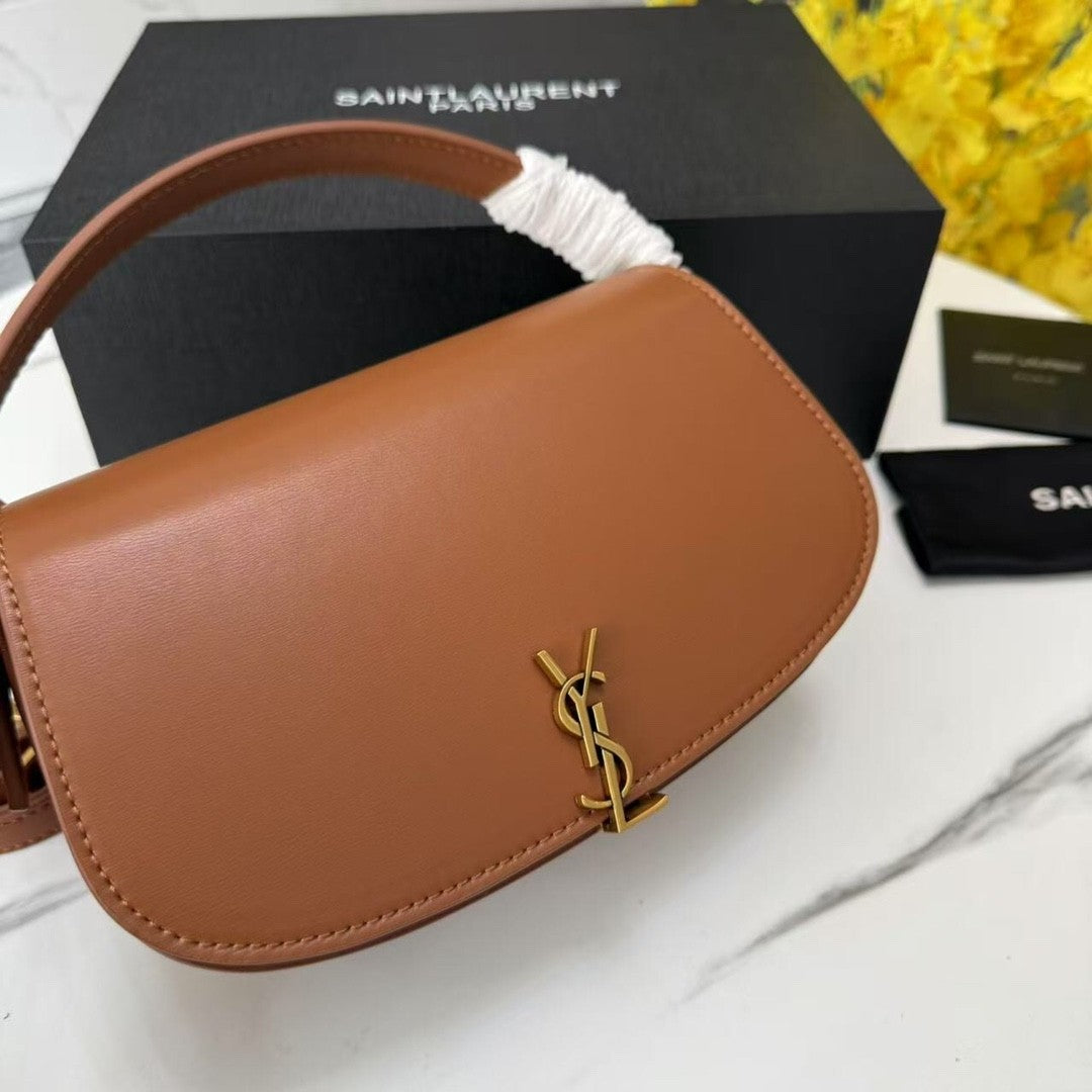 Brown Leather Handbag