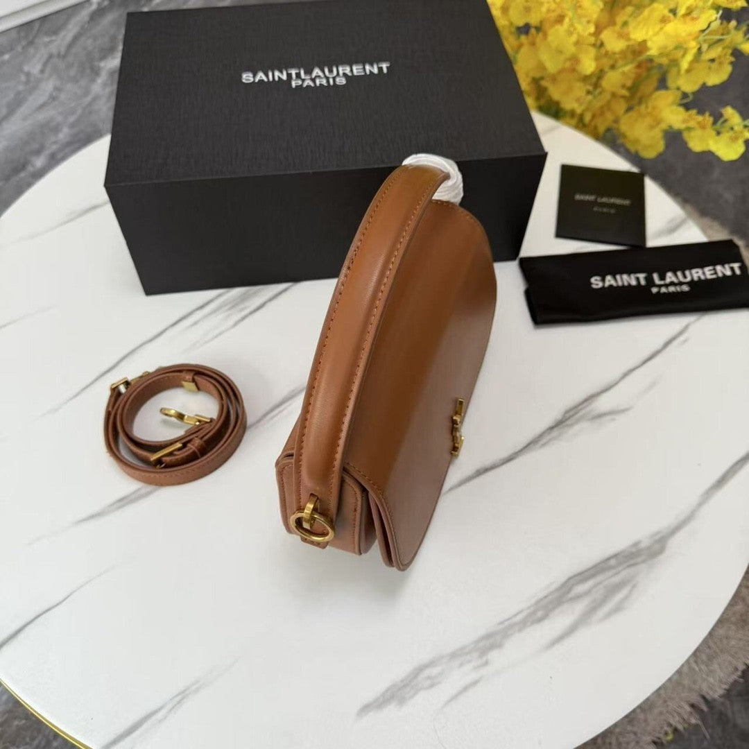 Brown Leather Handbag