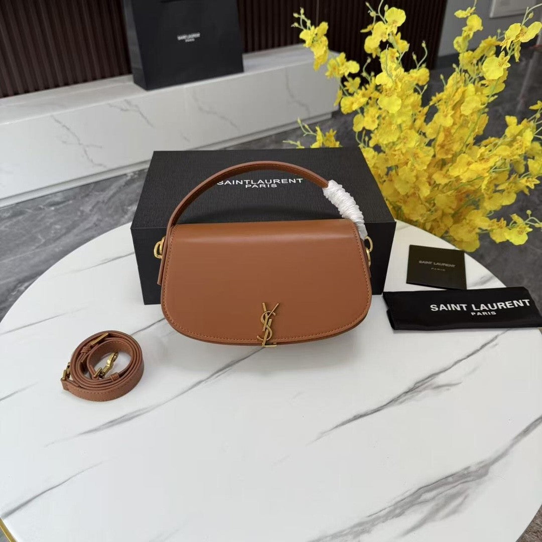 Brown Leather Handbag