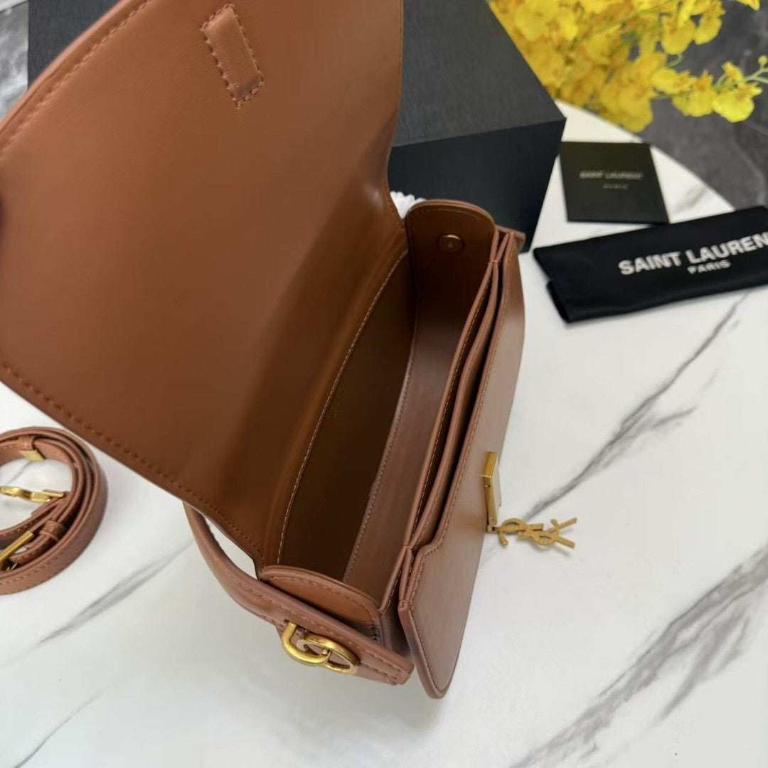 Brown Leather Handbag