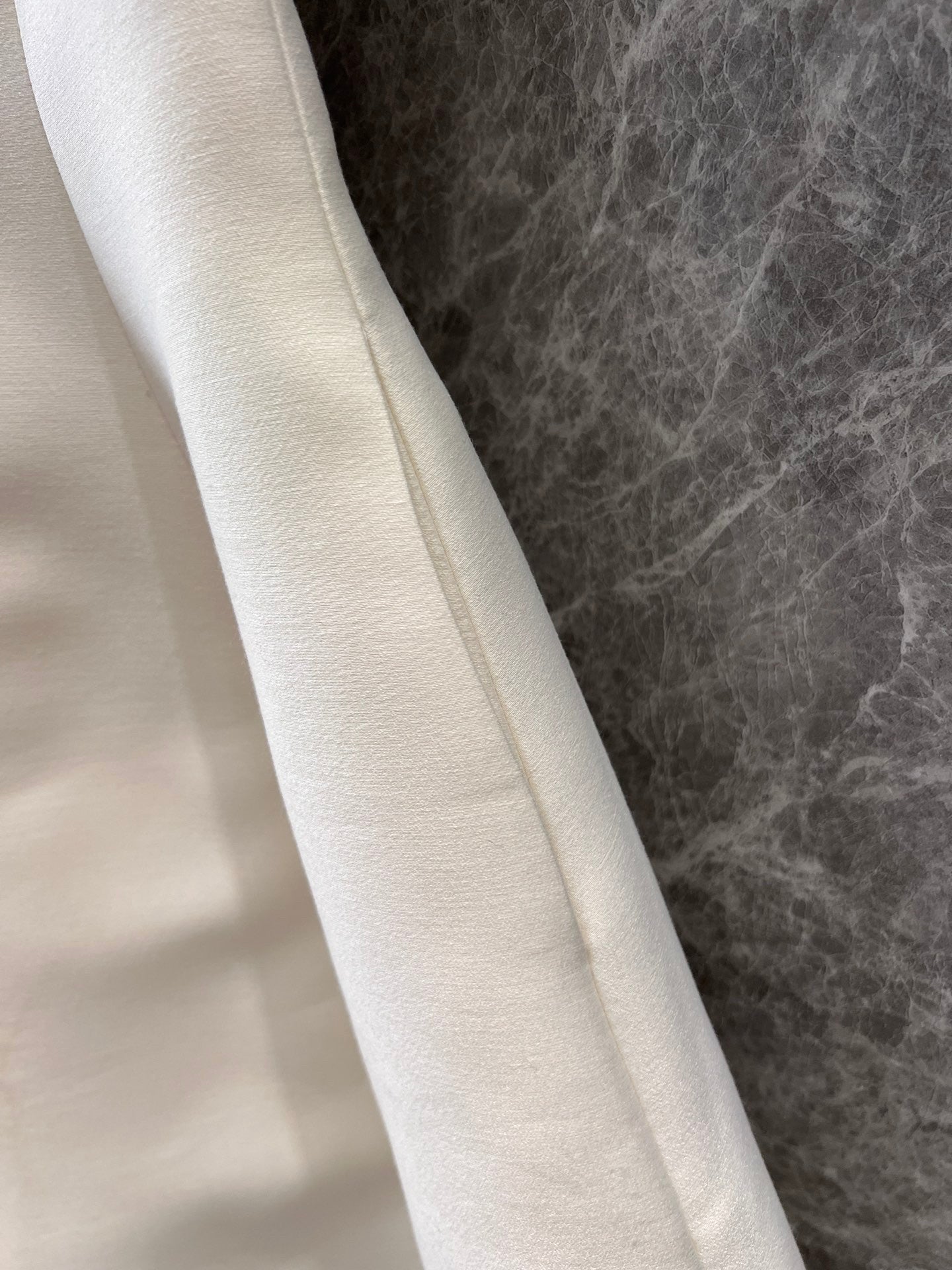 White Simple Waist  Cinching Dress