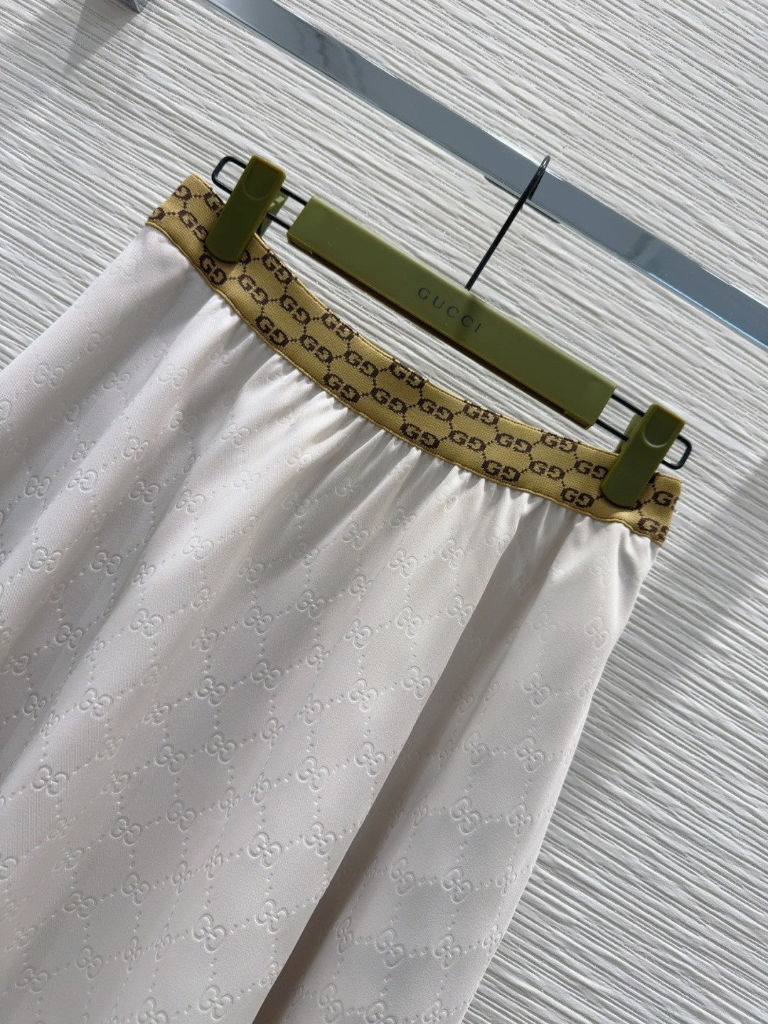 Alphabet Webbing Jacquard Umbrella Skirt