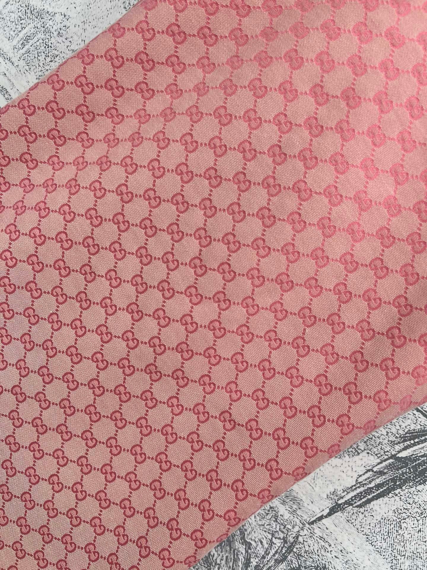 Pink double-G jacquard sleeveless straight tube dress