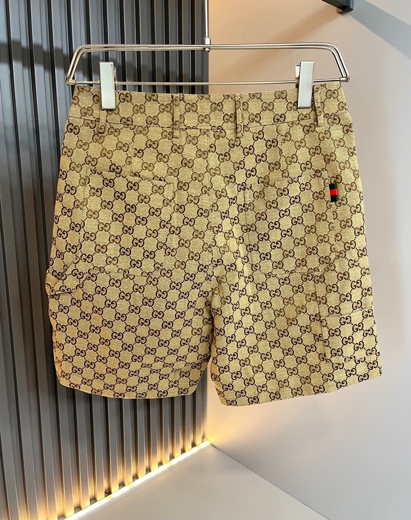 Washered Denim Shorts with Letter Print