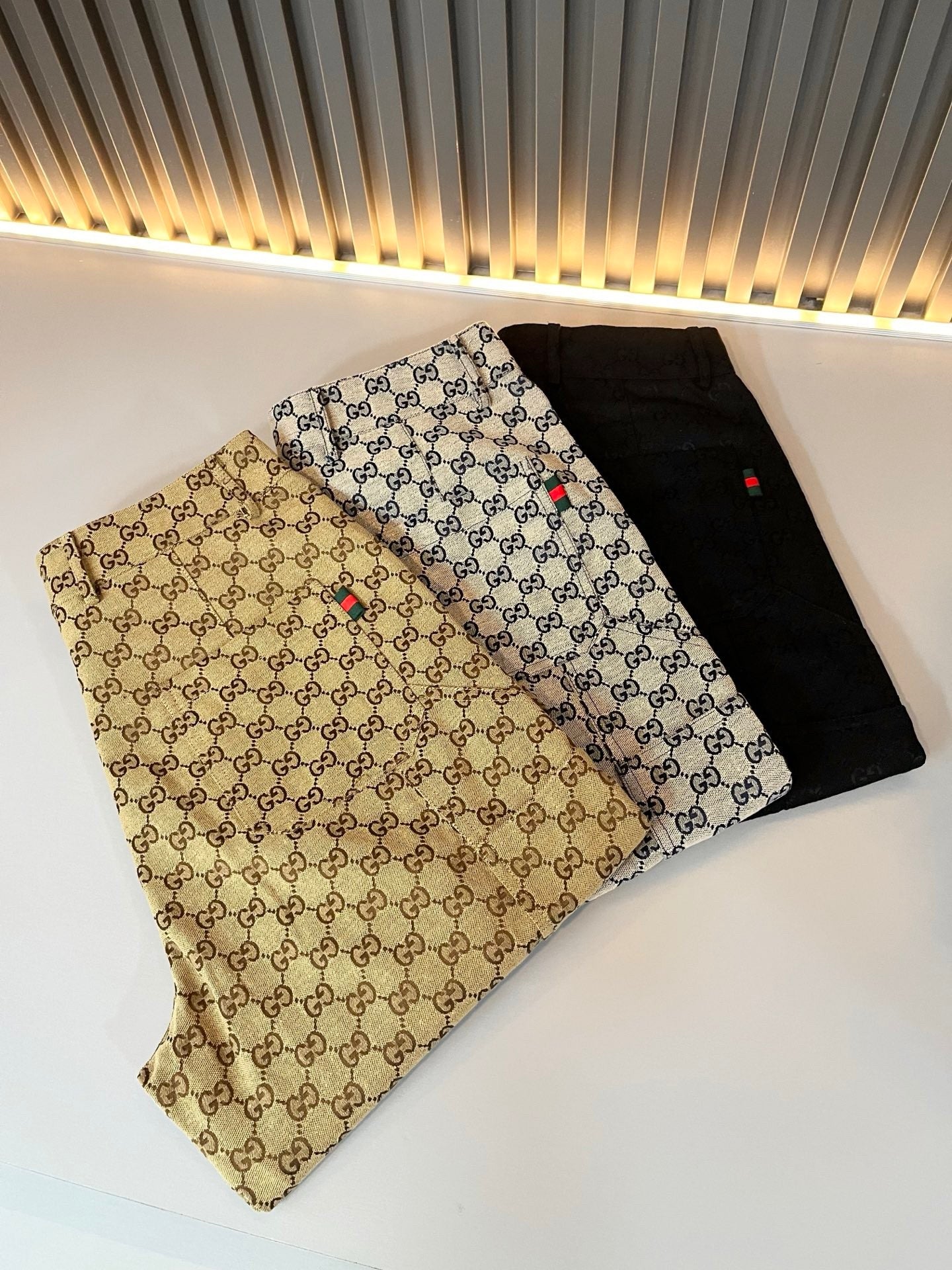 Washered Denim Shorts with Letter Print