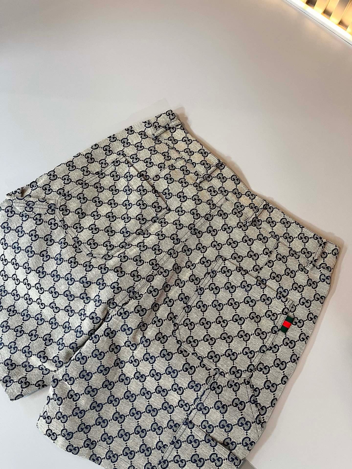 Washered Denim Shorts with Letter Print