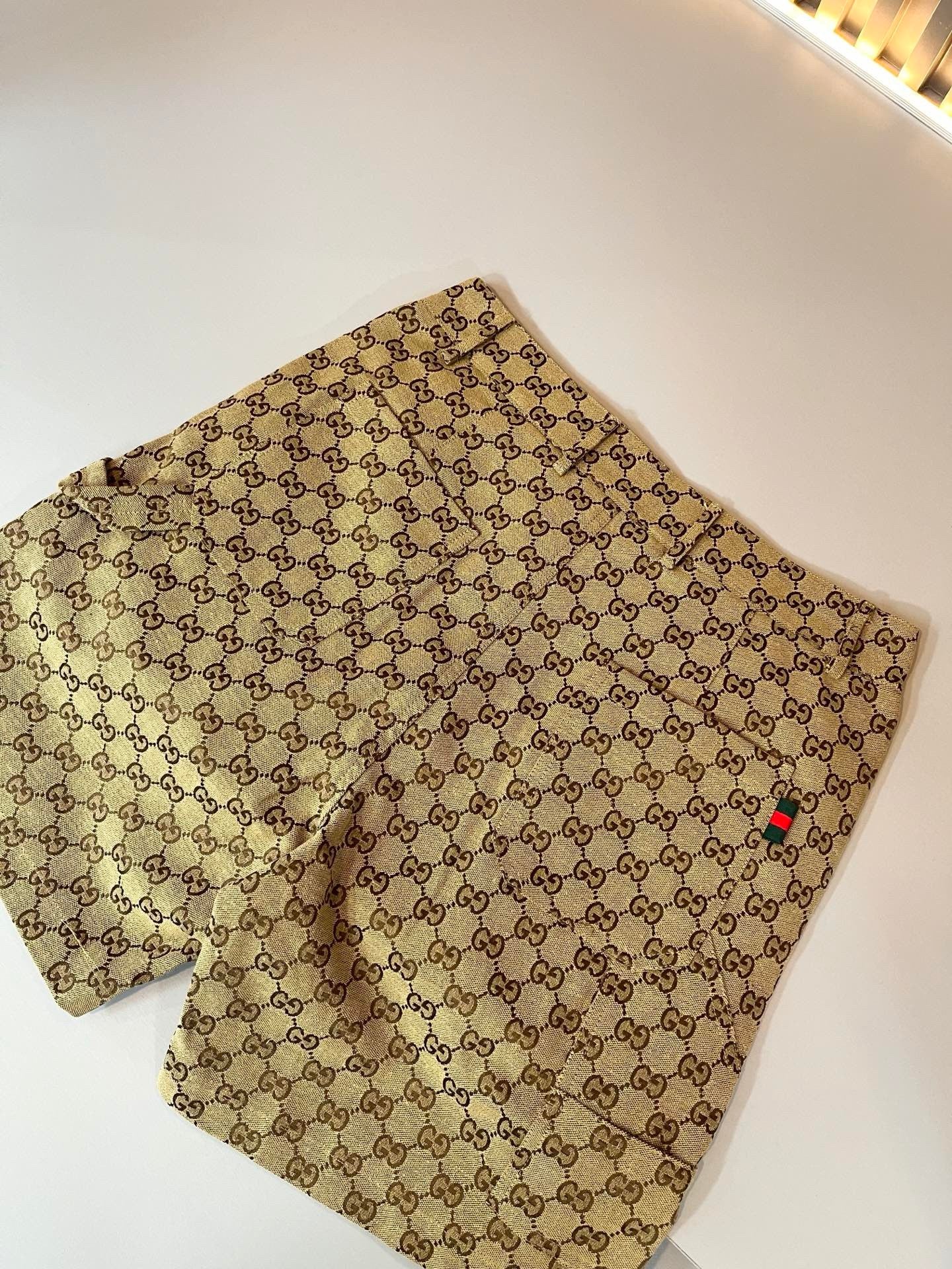 Washered Denim Shorts with Letter Print